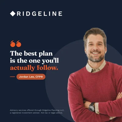The same quote beside the advisor's photo